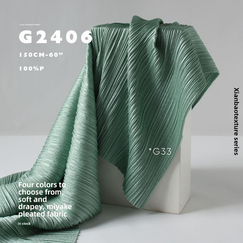 Drape Thin Elasticity Crushed  - Summer Clothing Material avaliação e preço