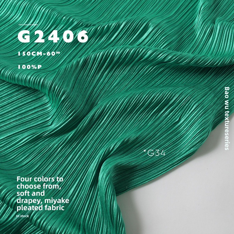 Drape Thin Elasticity Crushed  - Summer Clothing Material avaliação e preço
