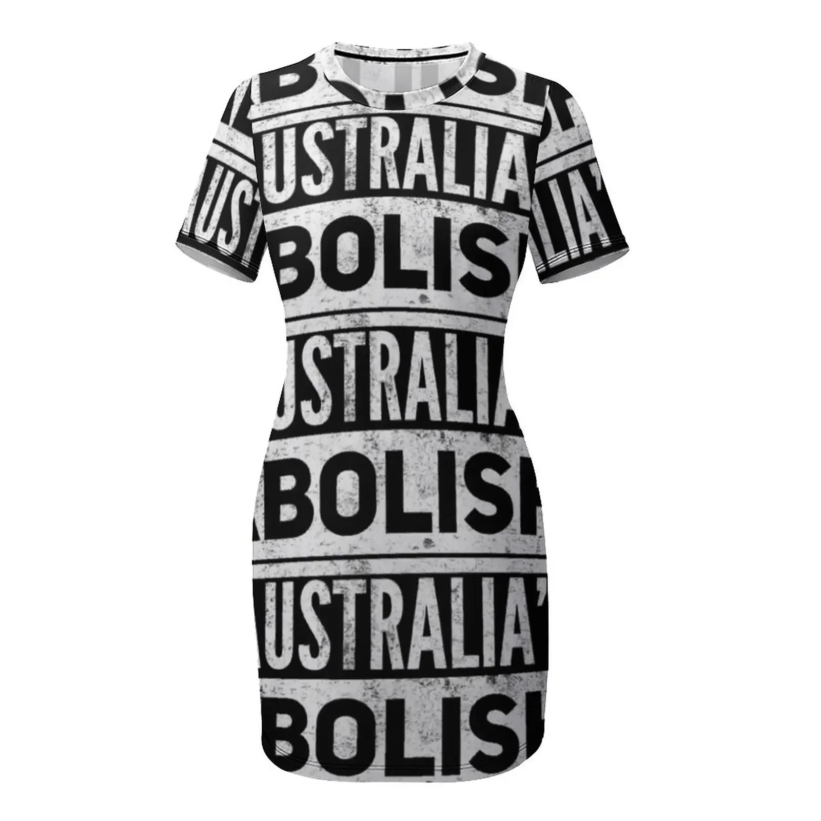 Abolish “Australia” Short-Slee - Summer Clothing Women Australia avaliação e preço
