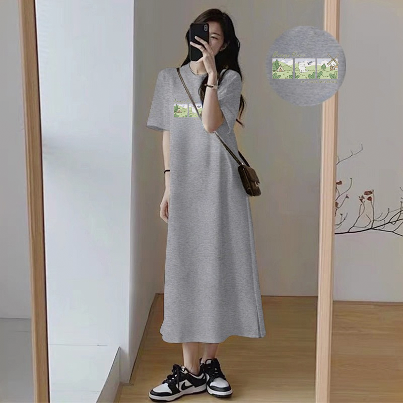 Plus Size Women T Shirt Dress  - Summer Upf Clothing avaliação e preço