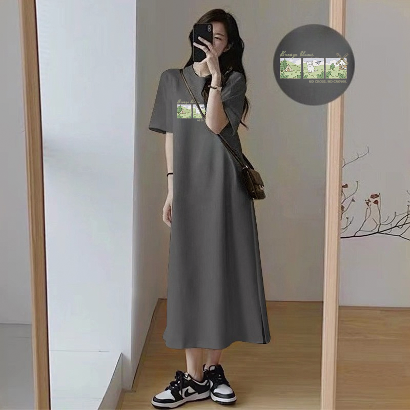 Plus Size Women T Shirt Dress  - Summer Upf Clothing avaliação e preço