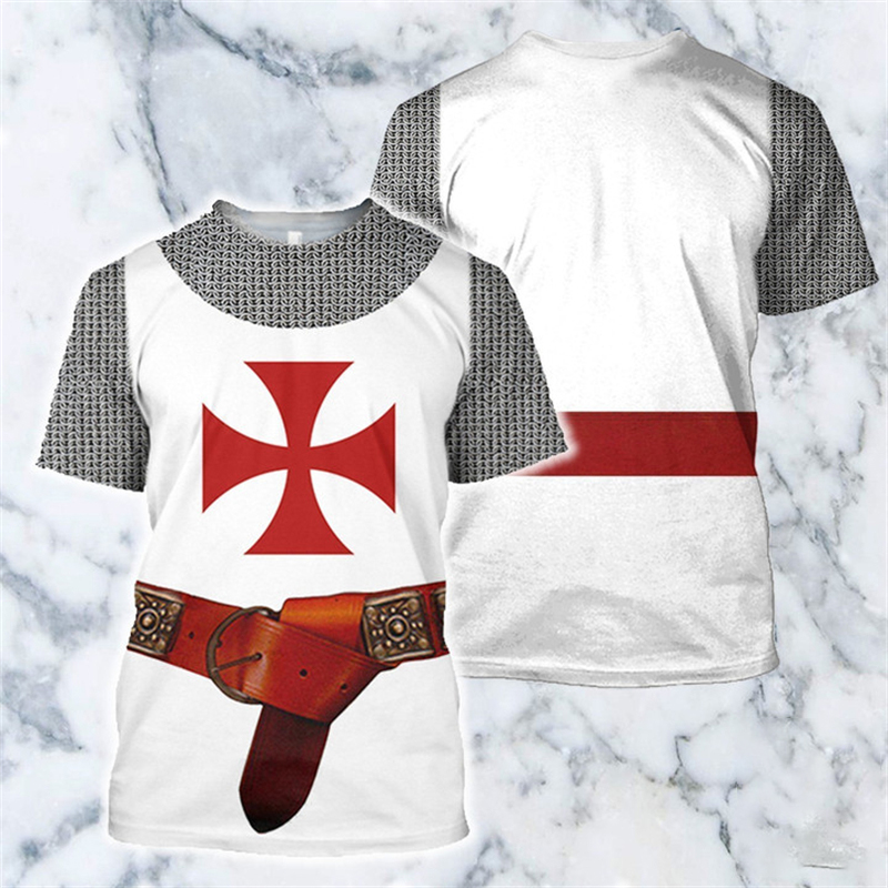Templar Knight Graphic Vintage - Summer Knights Clothing avaliação e preço