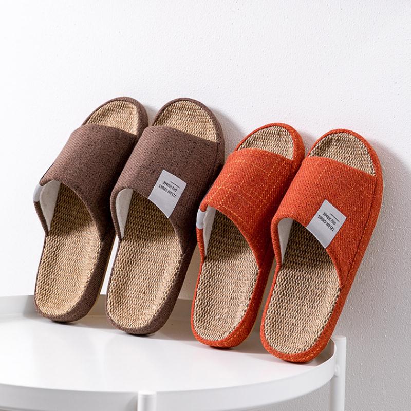 Men's Breathable Linen Slipper - Summer Cloth avaliação e preço