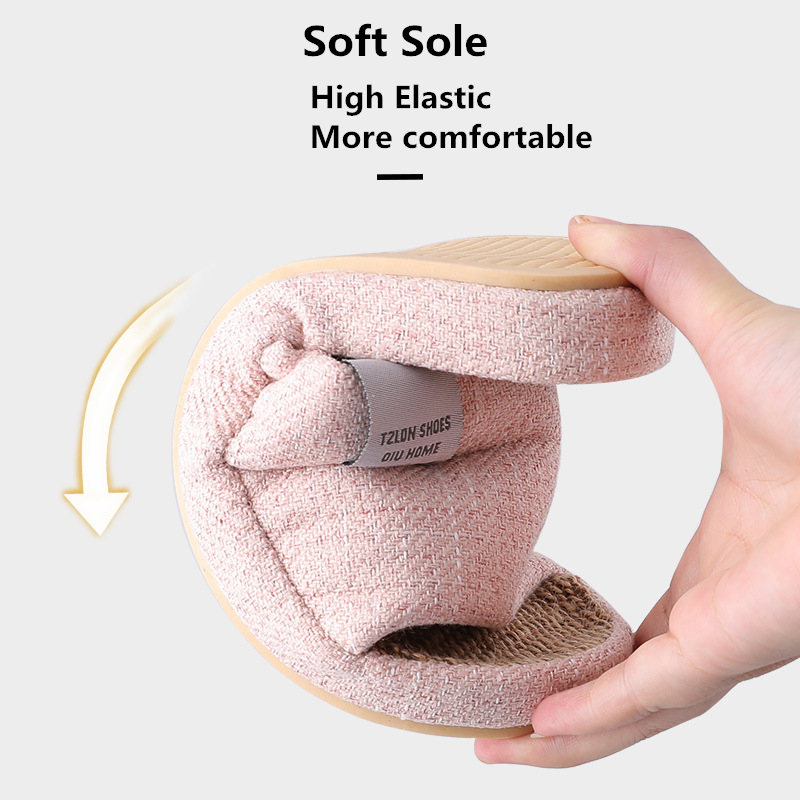 Men's Breathable Linen Slipper - Summer Cloth avaliação e preço