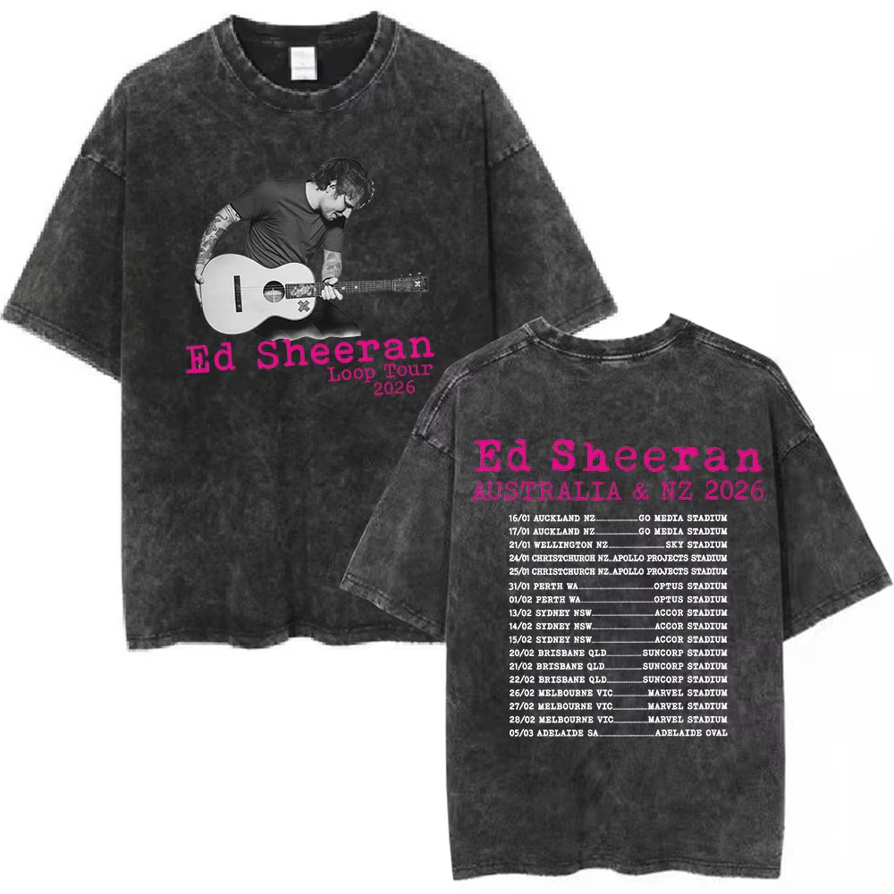 Ed Sheeran Loop Tour Australia - Summer Clothing Women Australia avaliação e preço