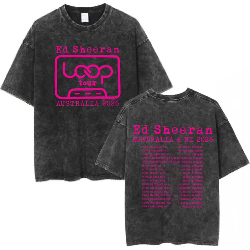Ed Sheeran Loop Tour Australia - Summer Clothing Women Australia avaliação e preço