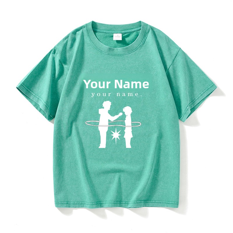 Loose Cotton round Neck Short  - Summer Clothing Name avaliação e preço
