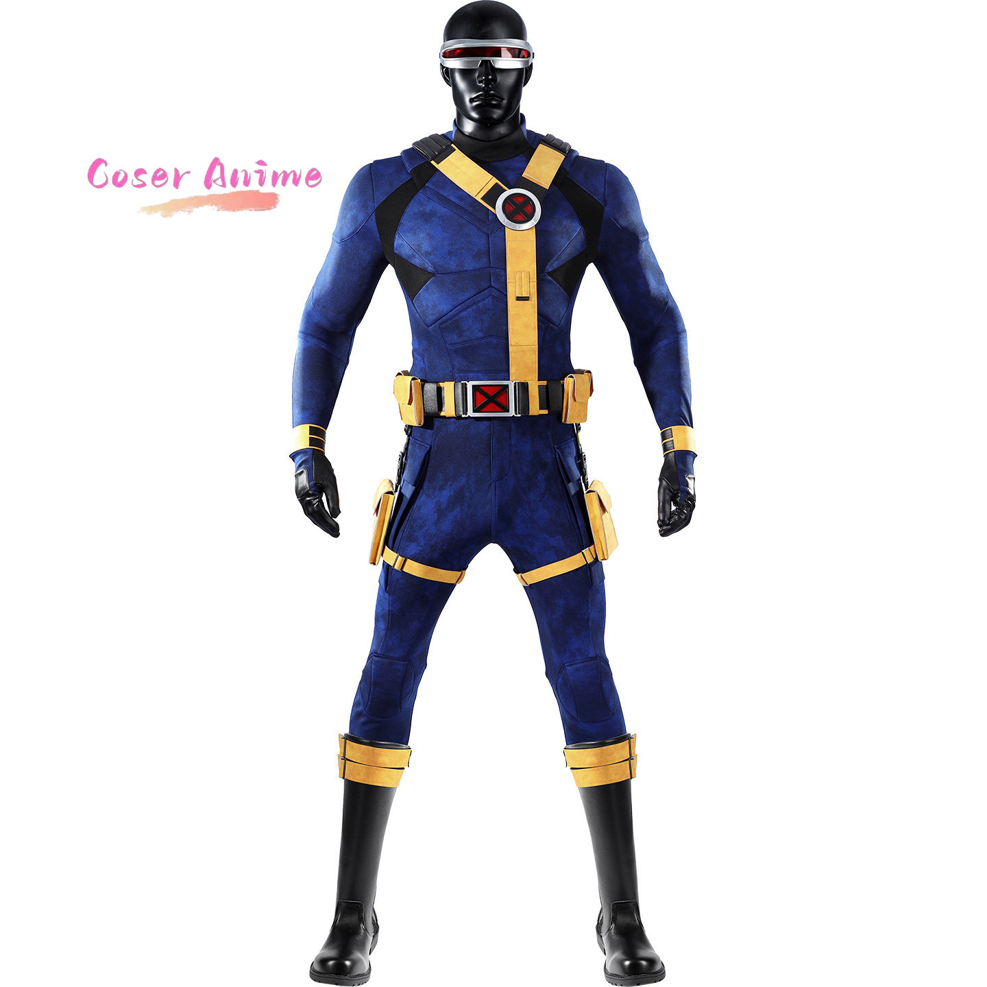 Scott Summers Cyclops Cosplay  - Summer Clothing Cartoon avaliação e preço