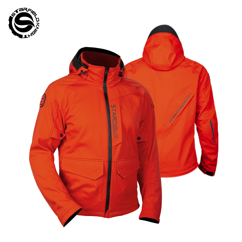 SFK Orange Motorcycle Jacket M - Summer Knights Clothing avaliação e preço