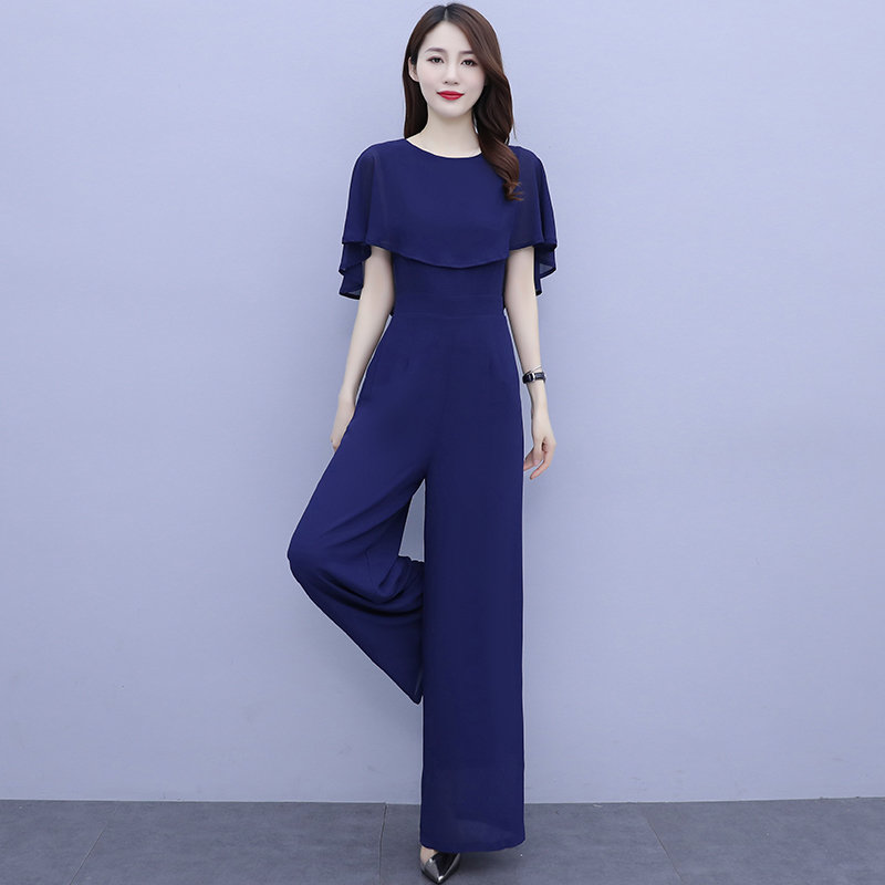 Women Summer Draped Playsuits  - Palazzo Pant Wide avaliação e preço