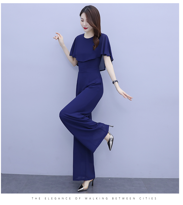 Women Summer Draped Playsuits  - Palazzo Pant Wide avaliação e preço