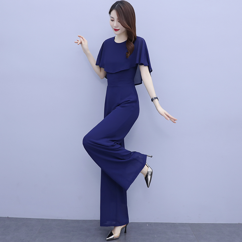 Women Summer Draped Playsuits  - Palazzo Pant Wide avaliação e preço
