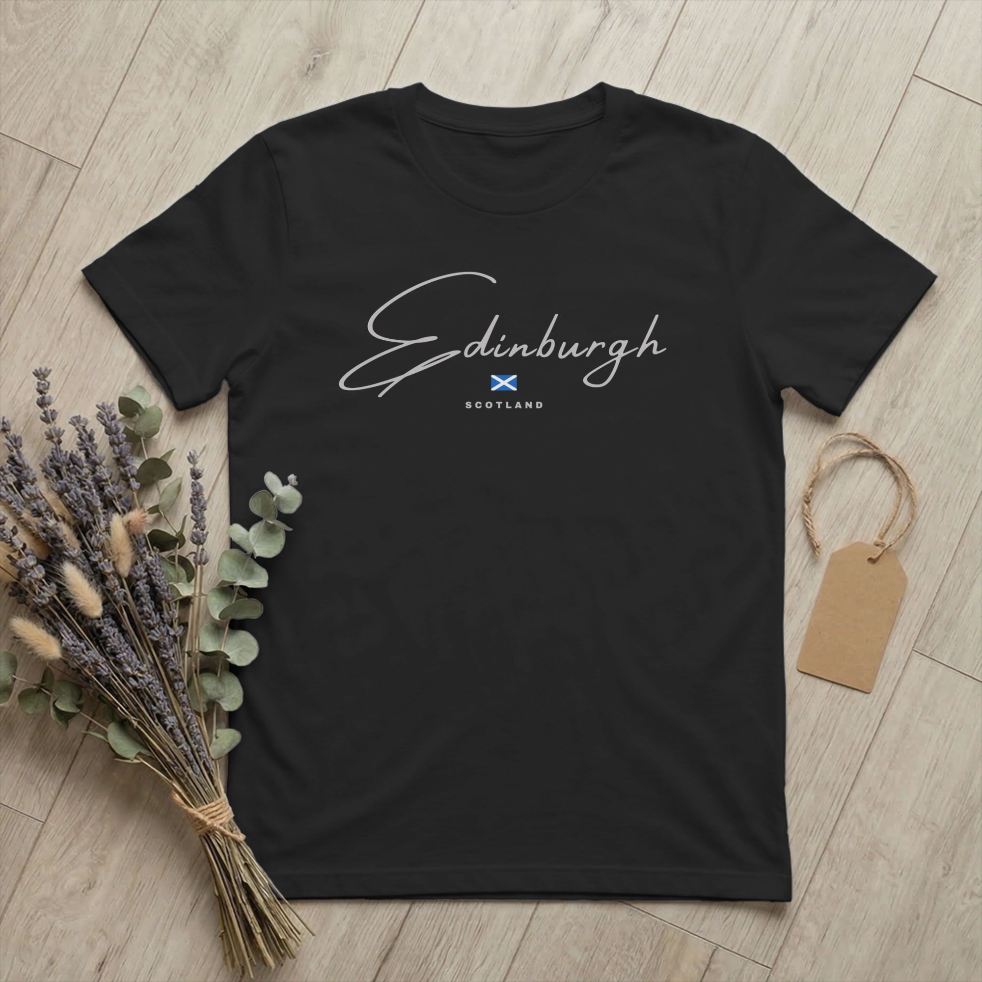 Men T-Shirt Edinburgh Scotland - Summer Clothing Edinburgh avaliação e preço