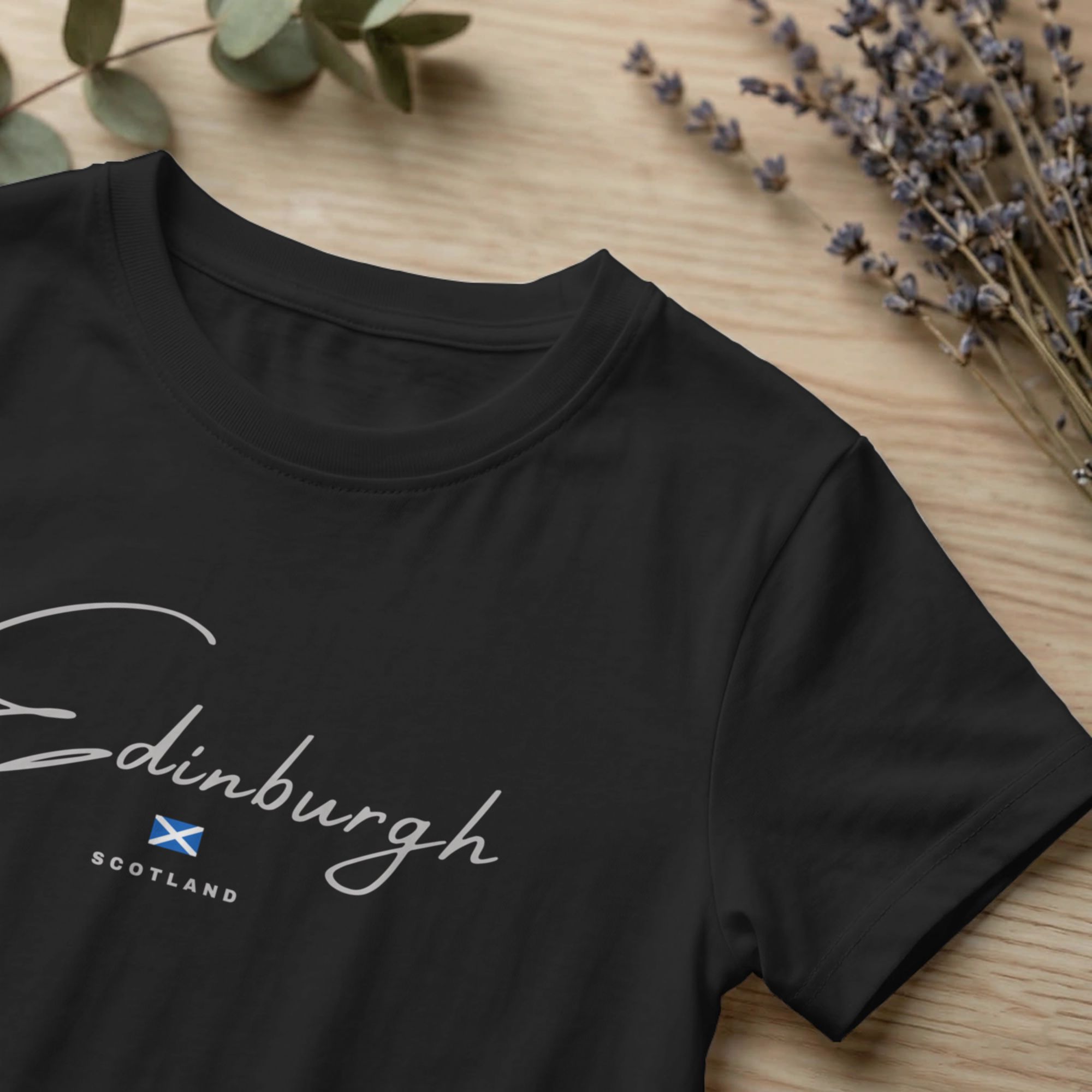 Men T-Shirt Edinburgh Scotland - Summer Clothing Edinburgh avaliação e preço