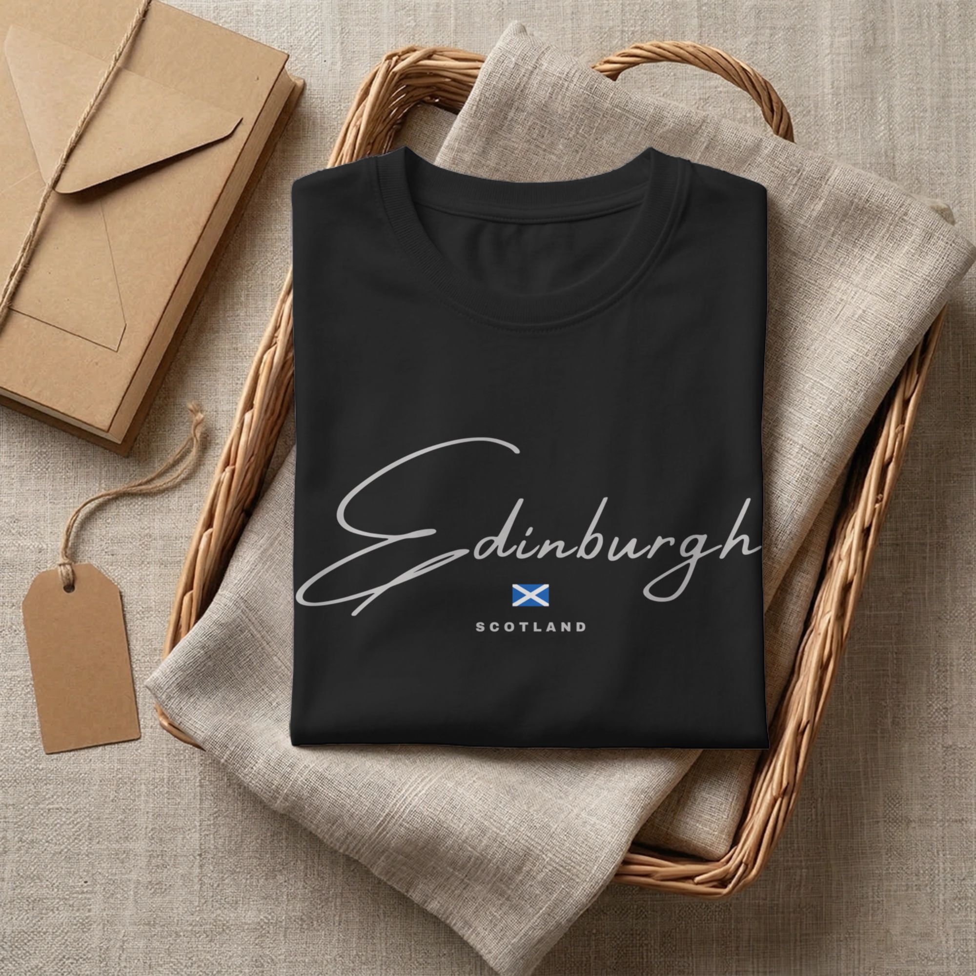 Men T-Shirt Edinburgh Scotland - Summer Clothing Edinburgh avaliação e preço