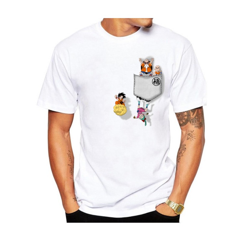 Dragon Ball Son Goku T-shirt A - Summer Clothing Cartoon avaliação e preço