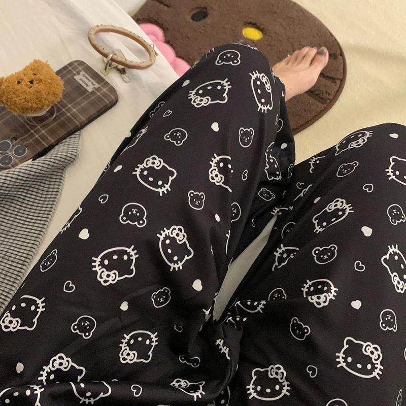 Sanrio Pants Hello Kitty Pajam - Summer Clothing Cartoon avaliação e preço