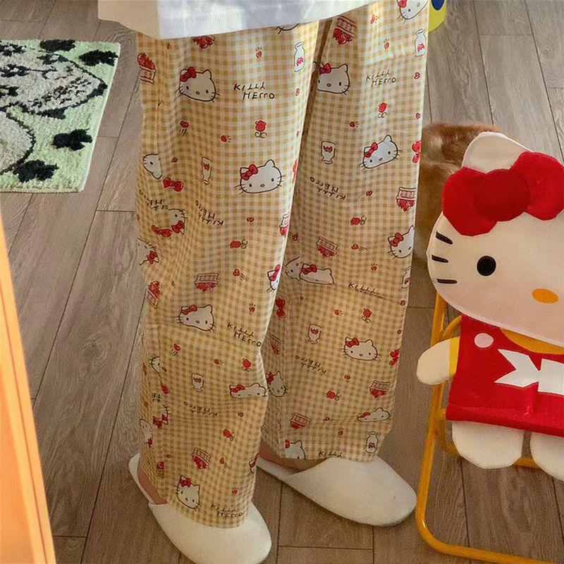 Sanrio Pants Hello Kitty Pajam - Summer Clothing Cartoon avaliação e preço