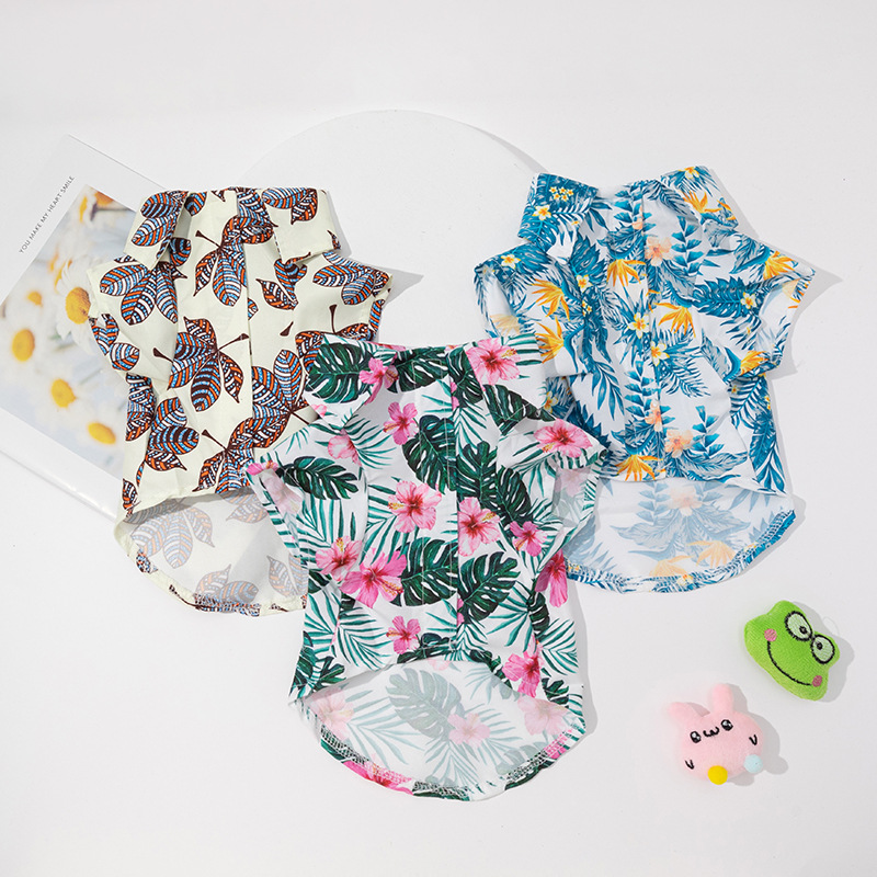 Dog Hawaiian Shirt Hawaiian Do - Summer Dog Clothing avaliação e preço