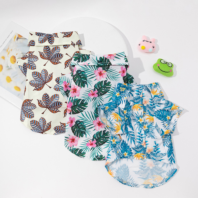 Dog Hawaiian Shirt Hawaiian Do - Summer Dog Clothing avaliação e preço