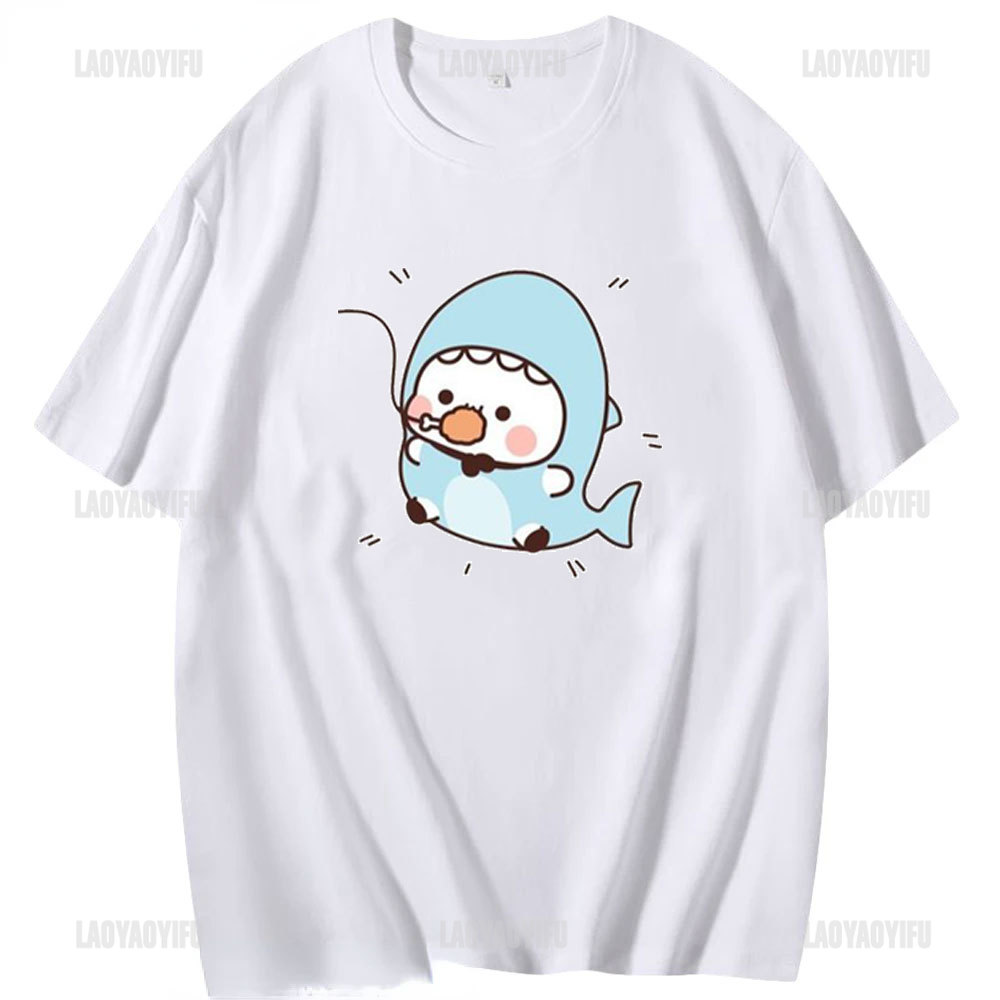 Kawaii Bubu Dudu Tshirt for Gi - Summer Clothing For 60 Year Old Woman avaliação e preço