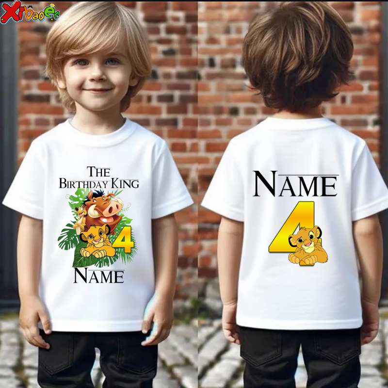 Birthday Boy Shirts 5th Kids M - Summer Clothing Name avaliação e preço