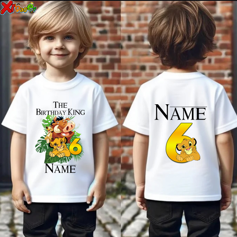 Birthday Boy Shirts 5th Kids M - Summer Clothing Name avaliação e preço