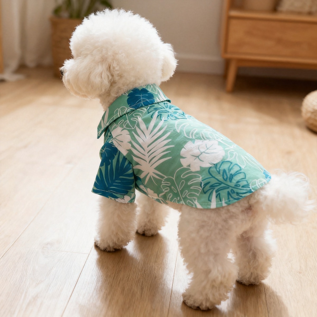 Cat Flower Shirt, Lightweight  - Summer Dog Clothing avaliação e preço