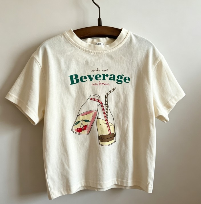 Kids Fashionable Beverage Cat  - Summer Clothing Options avaliação e preço