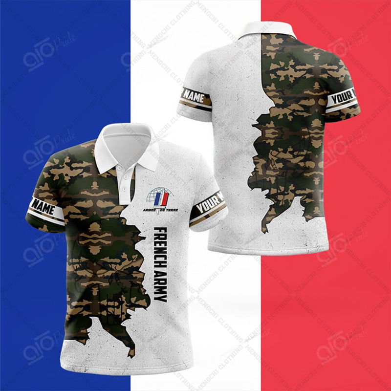 Custom Name France Flag Graphi - Summer Clothing Name avaliação e preço