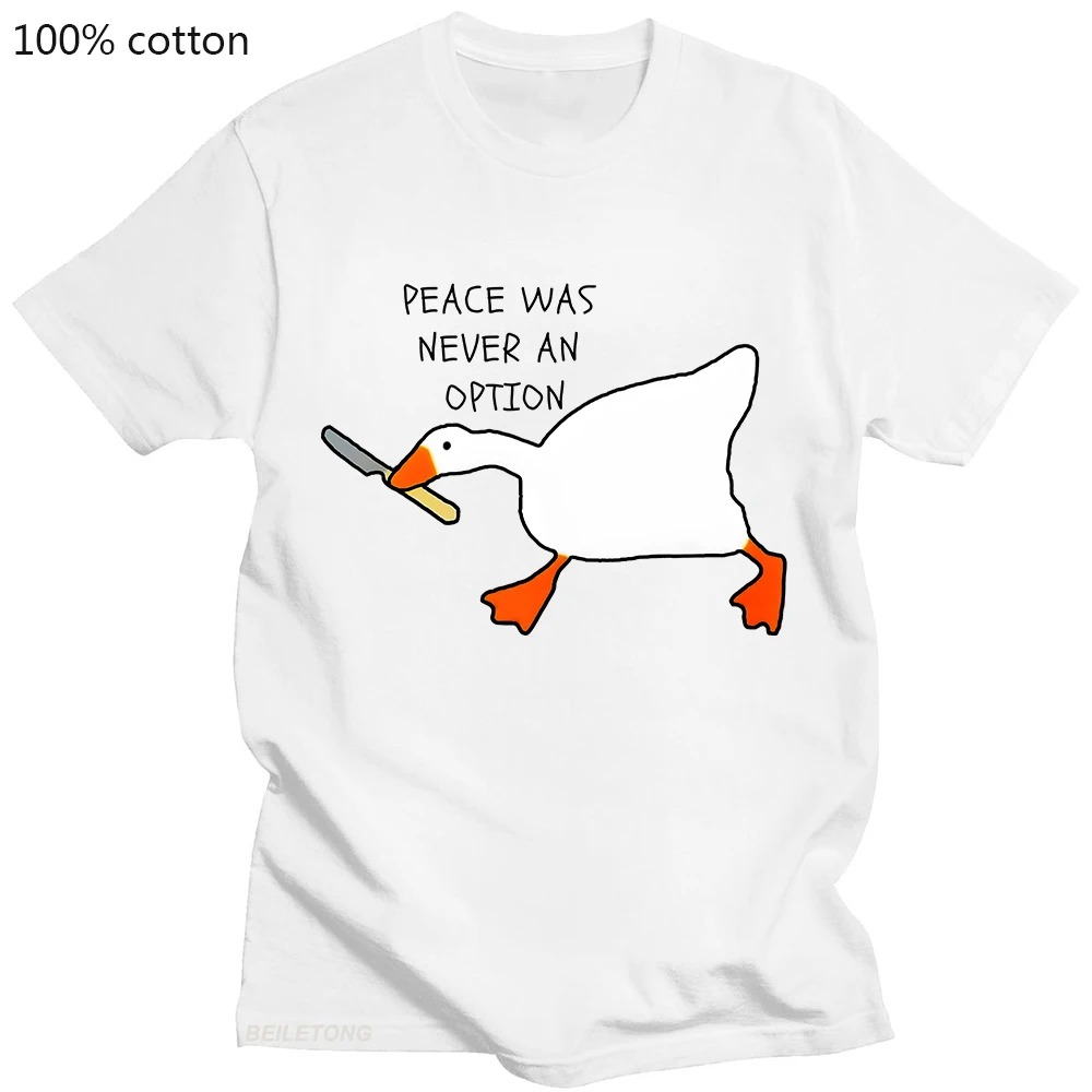 Untitled Goose Games Peace Was - Summer Clothing Options avaliação e preço