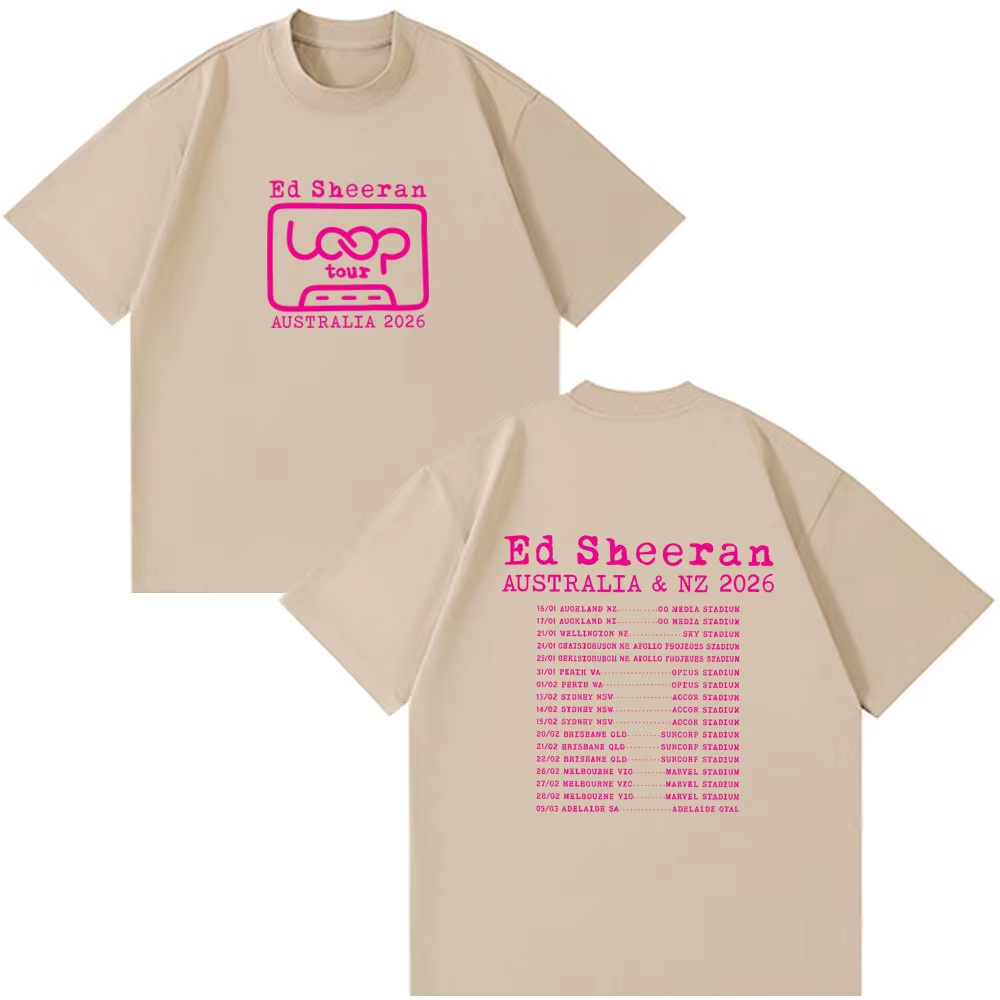 Ed Sheeran Loop Tour Australia - Summer Clothing Women Australia avaliação e preço