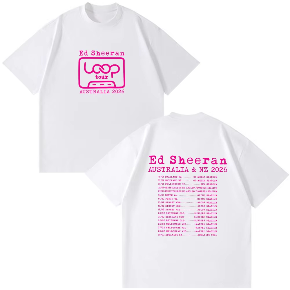 Ed Sheeran Loop Tour Australia - Summer Clothing Women Australia avaliação e preço