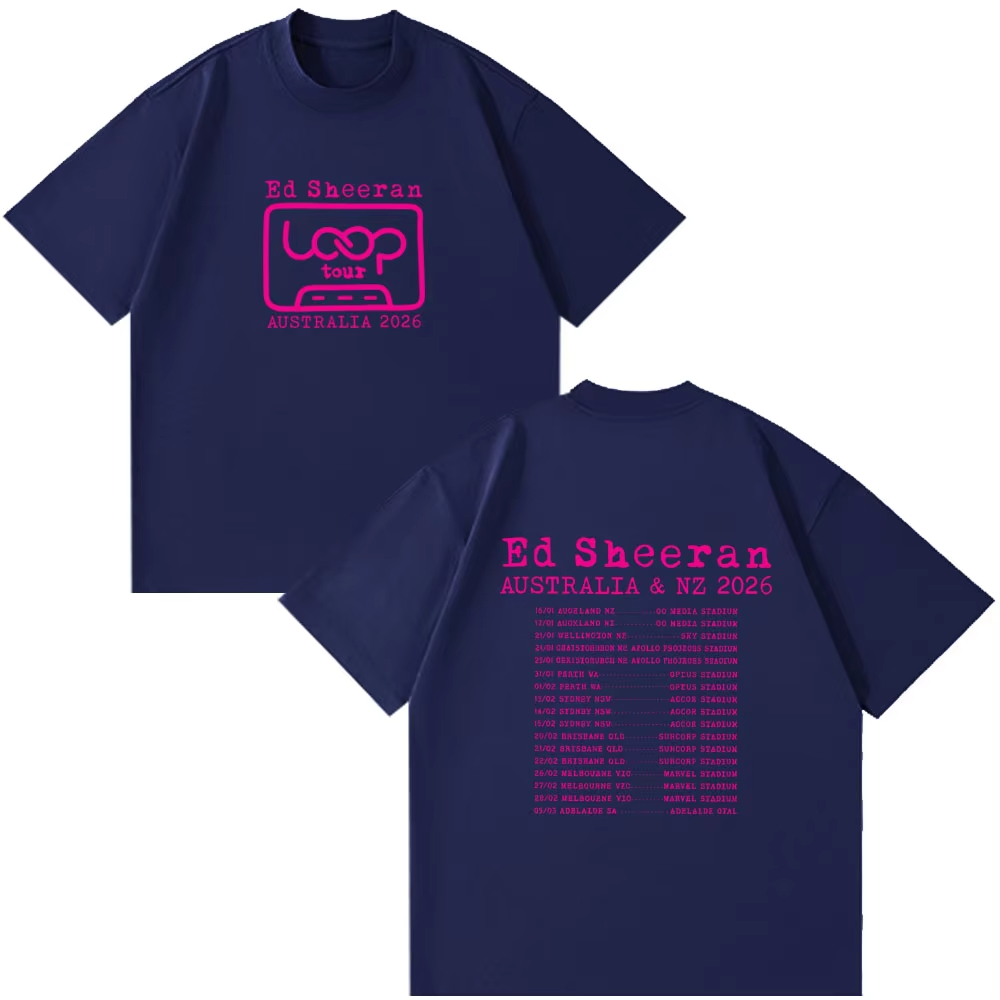 Ed Sheeran Loop Tour Australia - Summer Clothing Women Australia avaliação e preço