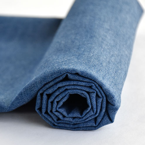 50*150cm Washed Denim Fabrics  - Summer Clothing Material avaliação e preço