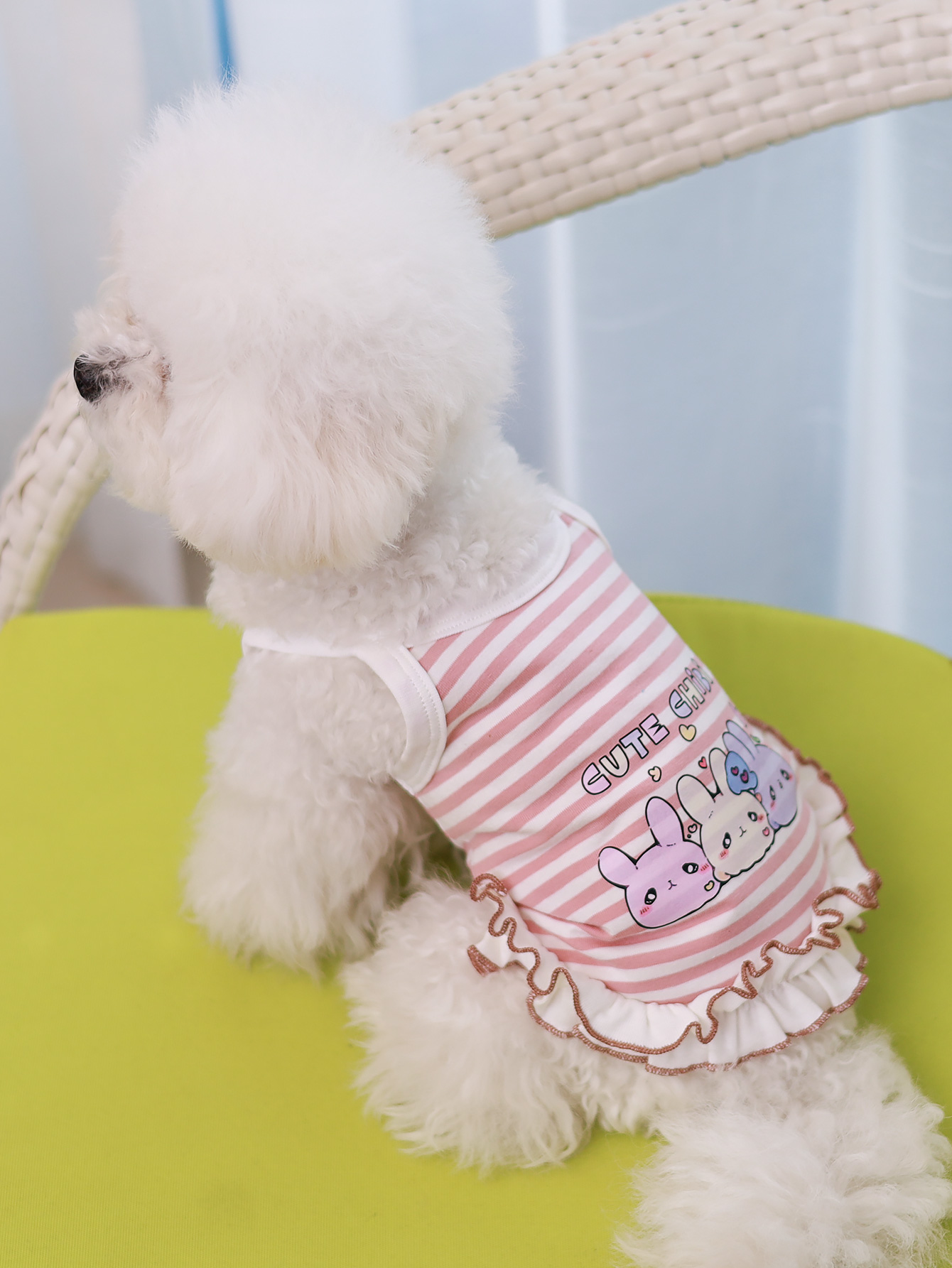 Dog vest, summer breathable th - Summer Clothing Material avaliação e preço