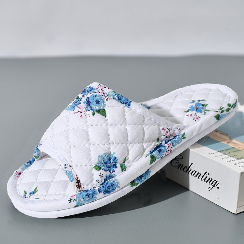 Women Home Slippers Soft Cotto - Summer Cloth avaliação e preço