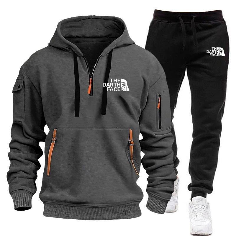Men's hooded sports shirt set  - Summer Clothing Trends avaliação e preço