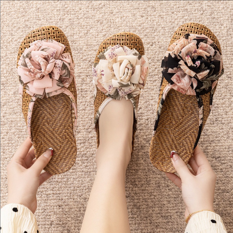 Summer Rattan Floor Slippers F - Summer Cloth avaliação e preço