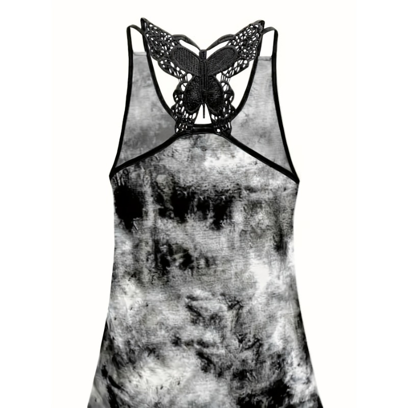 Plus Size 1XL-5XL Print Tank T - Summer Upf Clothing avaliação e preço