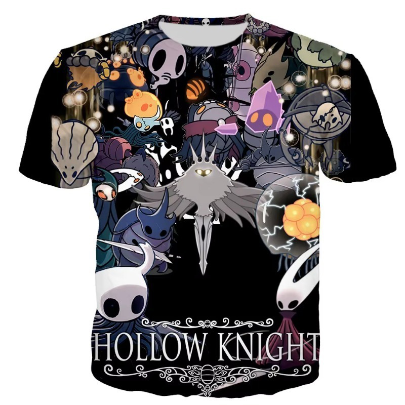 Game Hollow Knight 3D Print T- - Summer Knights Clothing avaliação e preço