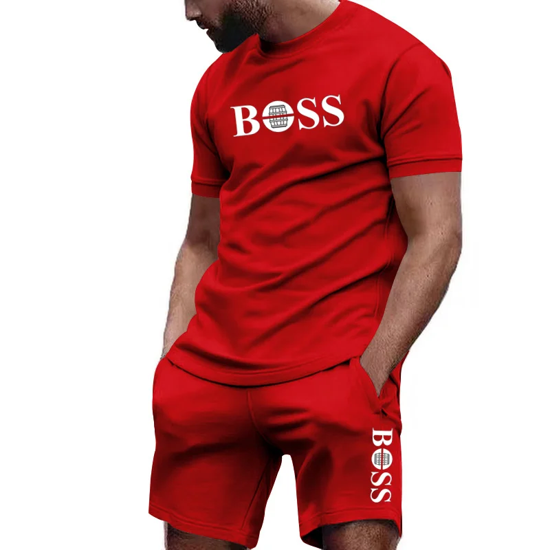 Men's two-piece sportswear sho - Summer Outdoor Clothing avaliação e preço