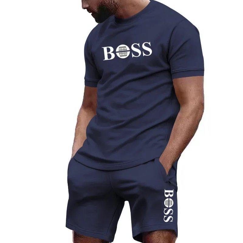 Men's two-piece sportswear sho - Summer Outdoor Clothing avaliação e preço