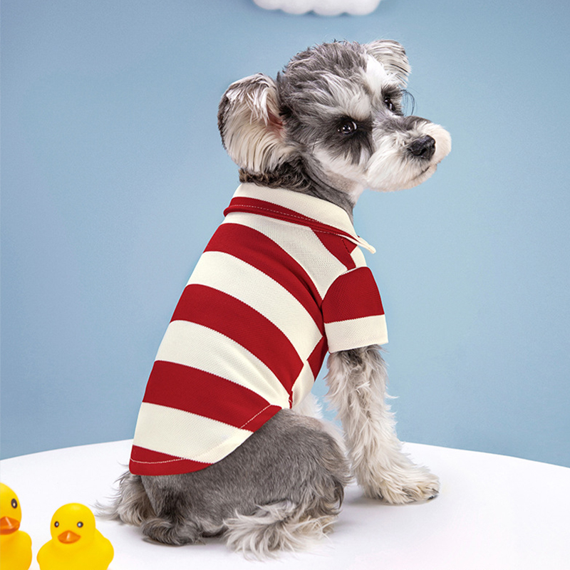 Pet Dog Polo Shirt Summer Dog  - Summer Dog Clothing avaliação e preço
