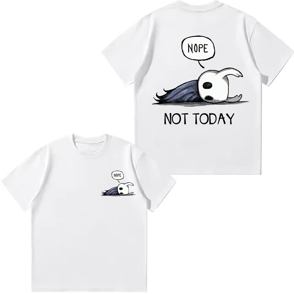Funny Hollow Knight Nope Not T - Summer Knights Clothing avaliação e preço