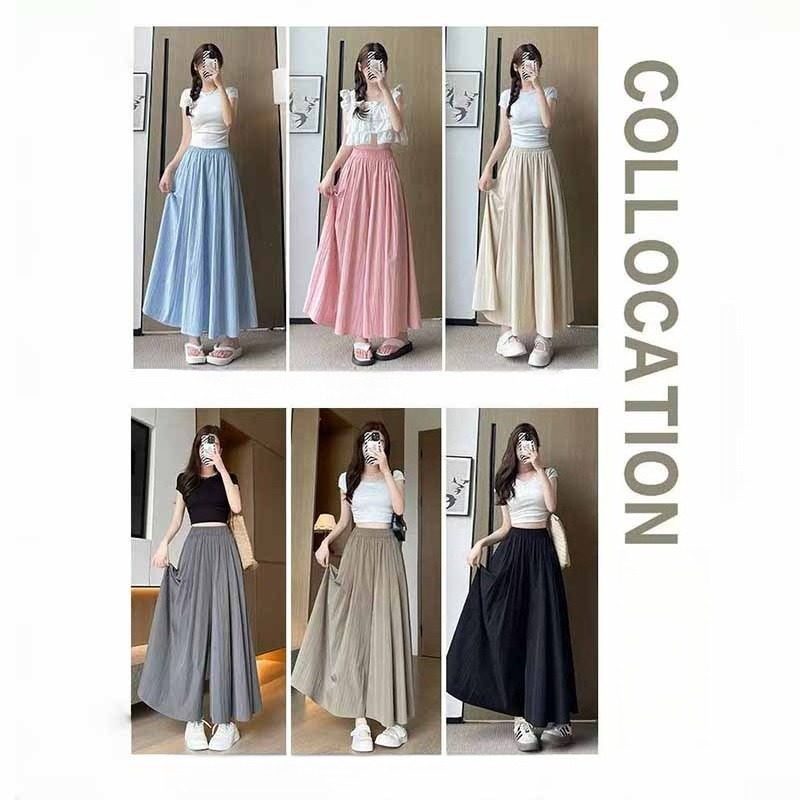 Women Summer High Waist Wide L - Palazzo Pant Wide avaliação e preço