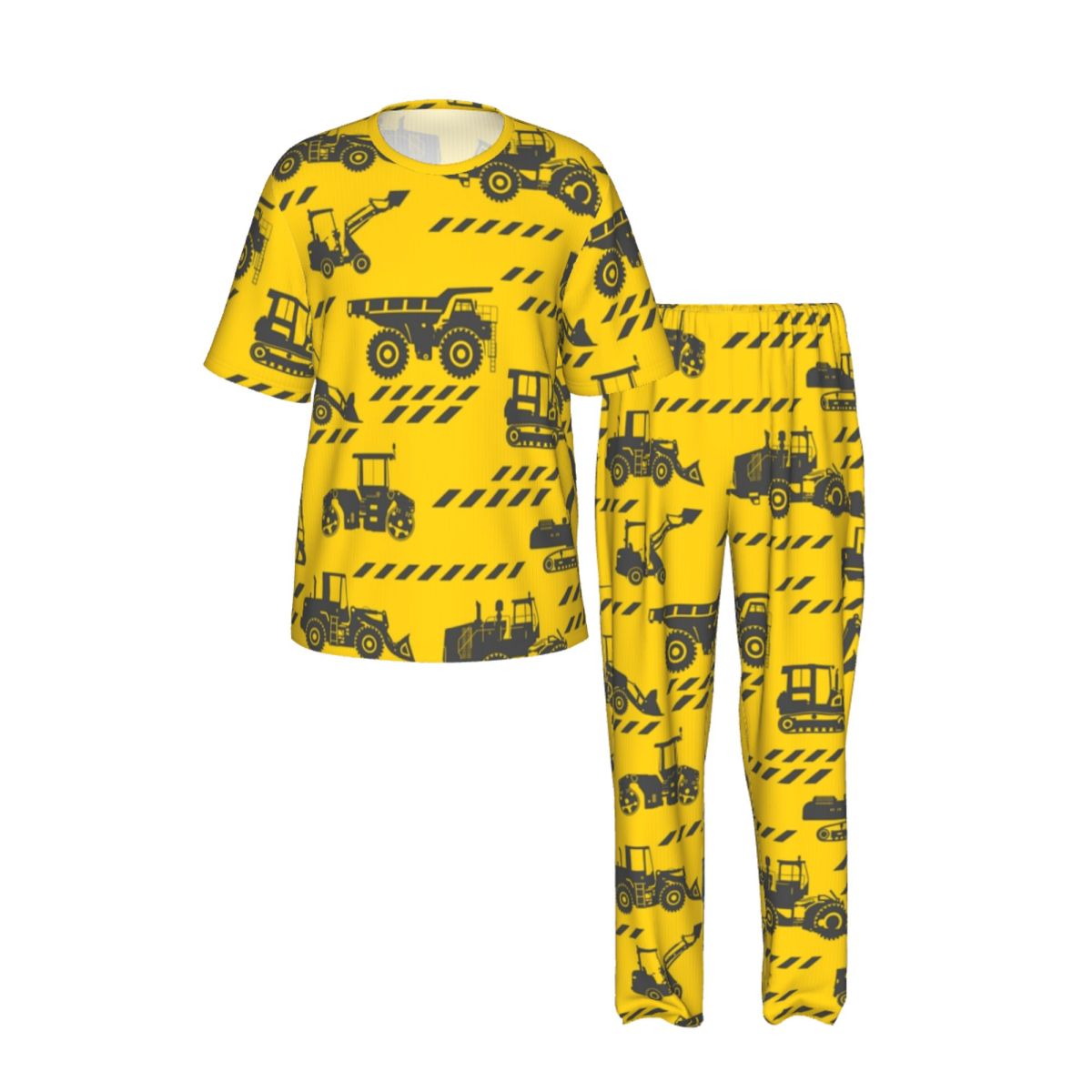 Men Pajamas Suit Short Sleeved - Summer Clothing Cartoon avaliação e preço