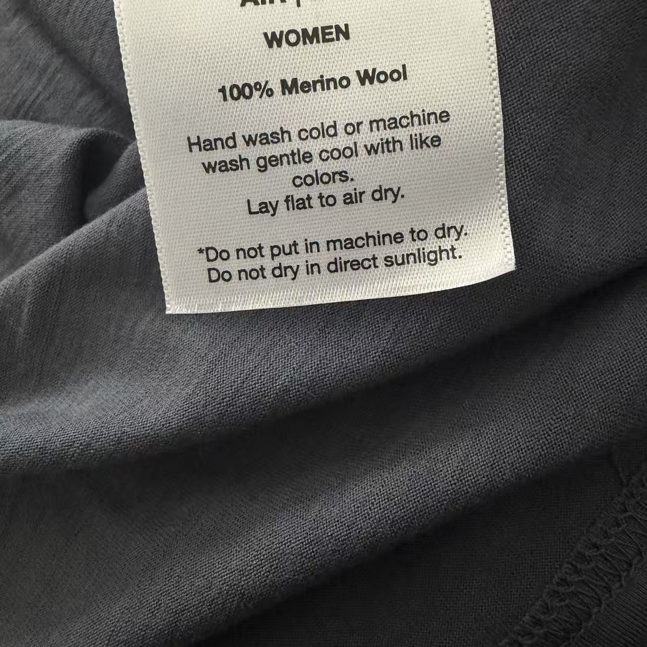 Women's Merino Wool T-Shirt Sh - Summer Clothing Next avaliação e preço