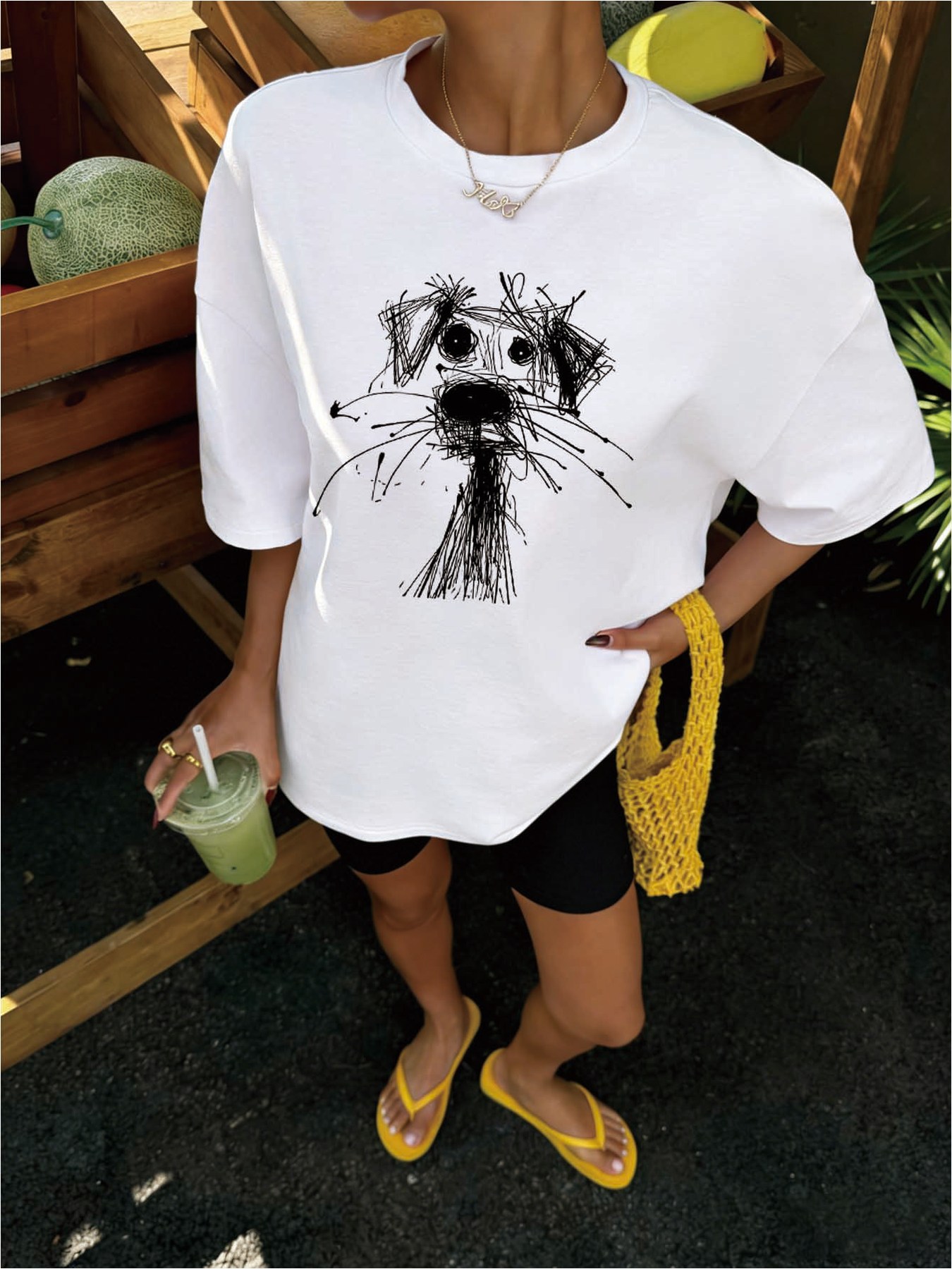 Two-piece set including hand-d - Summer Dog Clothing avaliação e preço
