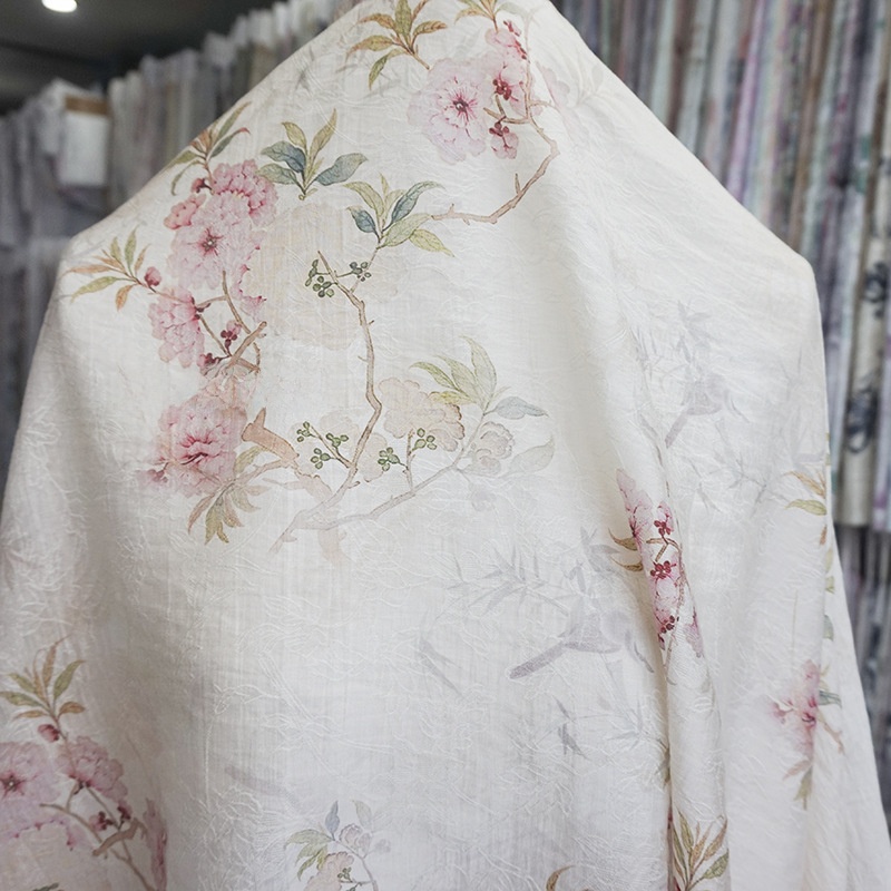 eng Textiles  Lyocell Embroide - Summer Clothing Material avaliação e preço